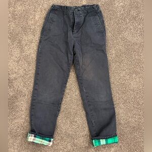 Crewcuts flannel lined pants